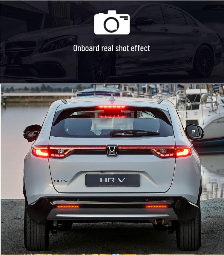 Задний бампер с тормозным фонарем для Honda HR-V 2023-2025 гг., US-версия