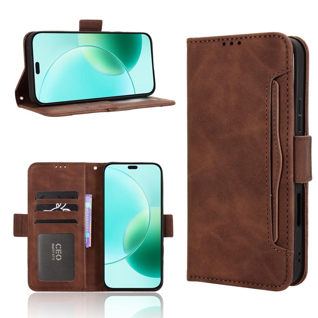 For Honor 400 Lite Leather Case Phone Wallet Cover with Multiple Card Slots