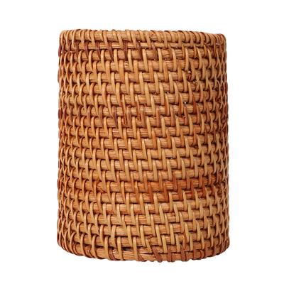 BHBL Плетеная Ротанговая Трубка для Палочек для Еды, Совок, Ложки, Ведро, Столовые Ножи, Вилки, Контейнер для Хранения Посуды, Домашние Корзины для Хранения, Органайзер А