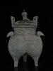 Archaic Chinese Dynasty Bronze Beast Wine Ding Zun Food Vessel Censer