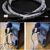 Flexible Spiral Cable Wire Protector Cable Organizer Computer Cord Protective Tube Clip Organizer Management Tools Cord Winder