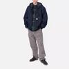 Carhartt WIP OG Active Jacket Classic Loose Square Label Hooded Long Sleeve Jacket Men Jacket Blue I032232-01-2Y