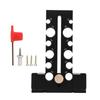 Dowel Maker Jig Kit Wood 12 Holes Adjustable Cutter Plate Aluminum Alloy Electric Drill Milling Round Rod Auxiliary Tool