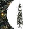 Искусственная рождественская елка с 300 светодиодами и подставкой Зеленая 180 см
