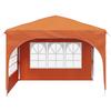 Pop up Party Tent 290 x 290 x 245 cm Orange