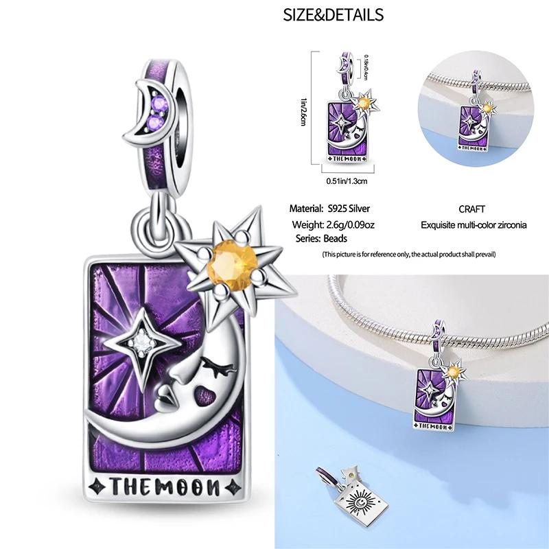 100% Медь Изысканные Карты Таро Браслет Подвески Кроваво-Красный Огненный Змей Роза Шармы Бусины Сделай Сам Украшения Для Женщин