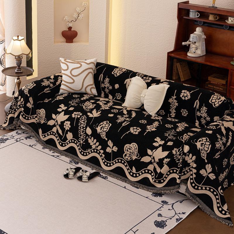 Ретро легкая роскошь диванное полотенце популярное простое новое диванная подушка диванный плед цельный полный чехол для дивана