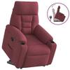 VidaXL Recliner Armchair Burgundy Red Fabric 3303035
