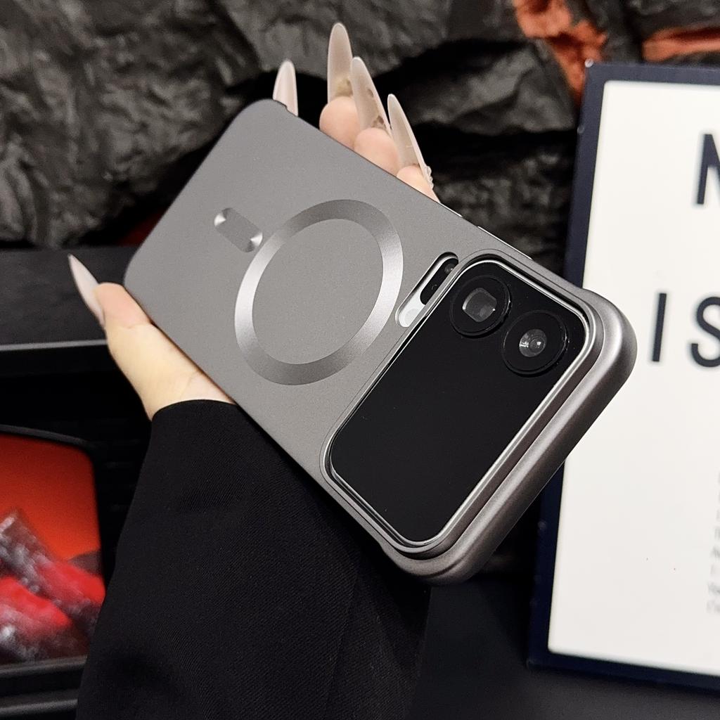 Роскошный матовый твердый чехол без рамки MagSafe для Xiaomi 17 Pro Max 15SPro 15 14 Ultra Тонкий бронированный магнитный чехол для беспроводной зарядки