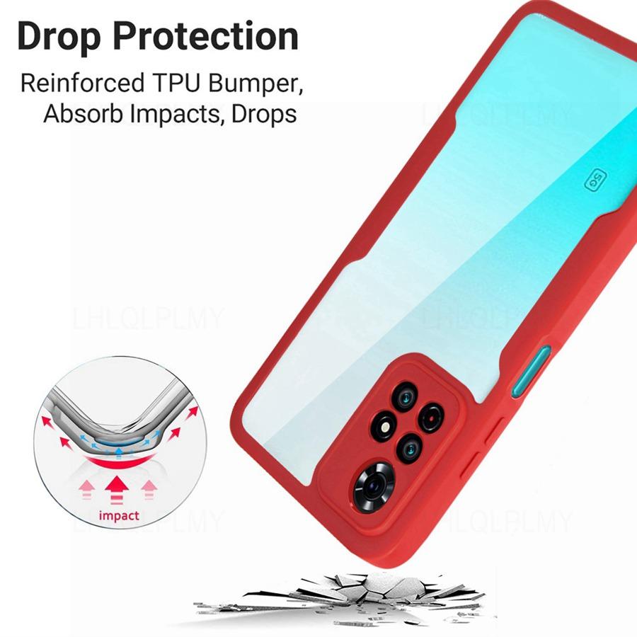 Чехол с защитой на 360 градусов, противоударный, для Xiaomi Redmi Note 14 13T 13C 14C 15C 15 15T 14T Poco F8 Ultra M8 X8 Pro Max 5G 11 12 13 11T, передняя и задняя крышка