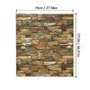 77cm*70cm 3D Wall Sticker Imitation Brick Bedroom Home Decor Waterproof Anti-mold Self-adhesive DIY Wallpaper For Living Room