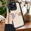 Чехол для телефона: 2D плоский дизайн, подходящий для защитного чехла iPhone 18 17 16 15 14 13 Pro, идеально подходит для держания в руке пальцами, на Рождество и Хэллоуин