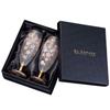 ADERIA Sake Glass SAKURA SAKE PAIR SET 125ml Set of Made In Cosmetic Sake Cold Sake Stylish Housewarming Commemoration Day Gift 6106 2, Japan, Box,
