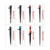 100 шт. Капельницы для капельного полива Регулируемые капельницы 360 градусов