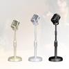 Simulation Classic Retro Dynamic Vocal Microphone Vintage Style Mic Universal Stand For Live Performanc Karaoke Studio Record
