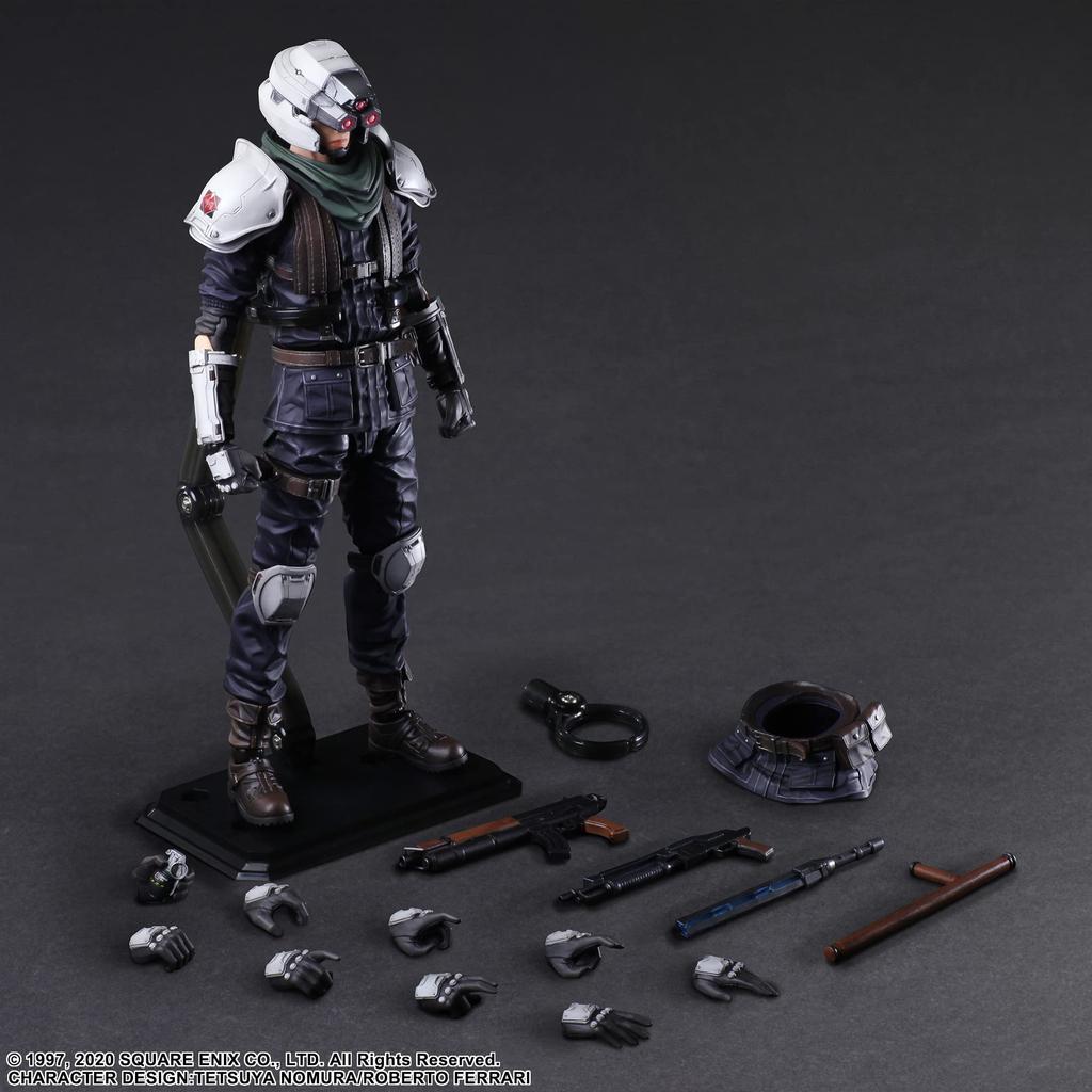 Final Fantasy VII Remake PLAY ARTS Kai Guard PVC Painted Movable Figure