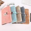 Password Book Female Thickened Notepad Retro Canvas With Lock A5 Creative Diary Stationery Handbook Notebook Book
