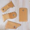 7 Pcs Pottery Tools Set Wooden Pottery Rib Foot Shaper Trimming Tools for Ceramics Clay Carving And Shaping Craft