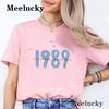 Футболка с принтом Taylors Versiov 1989 Originele Streett-Shirts Creativiteit Повседневная футболка Футболка Harajuku