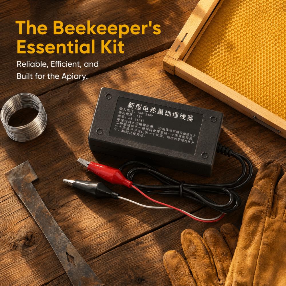 2pcs Set Alligator Clip Connection Beehive Wire Embedder  Beehive Frame Wiring