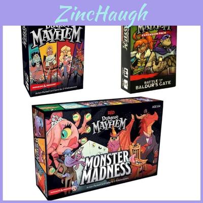 Захватывающая стратегическая игра Dungeon Mayhem с красочными монстрами для семейного веселья