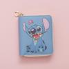 Модный мультяшный мини-кошелек 2024: Короткая молния, Кошелек для монет, Держатель для студенческого билета