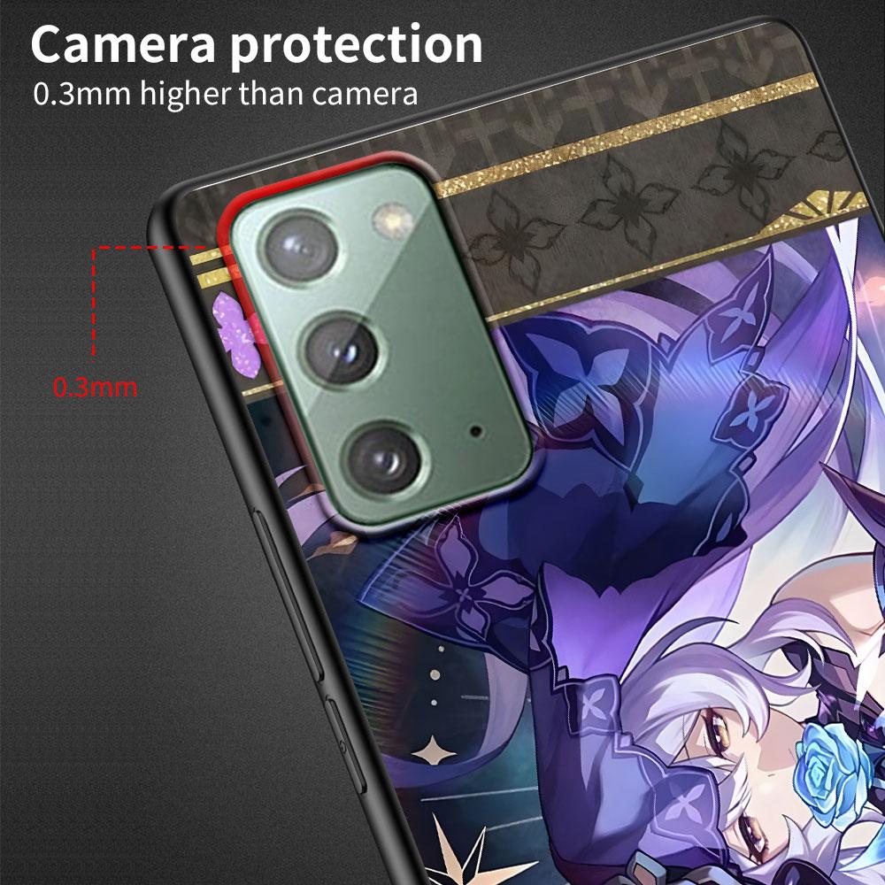 Черный лебедь Honkai Star Rail Dan Heng чехол для Samsung Galaxy Note 20 Ultra 8 10 Lite 9 TPU чехол для телефона Note 10 Plus черный корпус