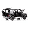 High Simulation SUV Diecast Toy Car Model Vehicle Sound  Light Pull Back Kids Toys Gifts Collection