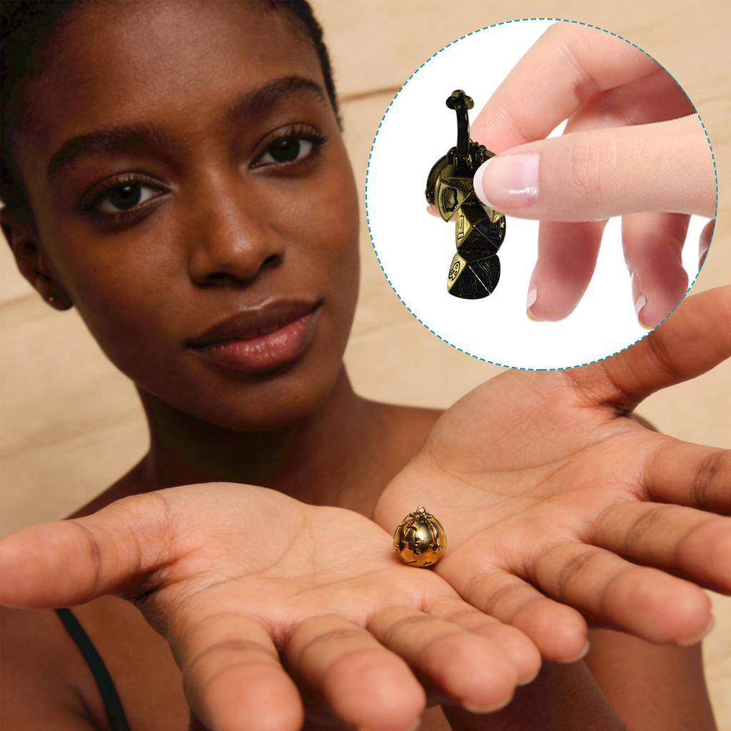 Подвеска в виде трансформирующейся сферы, Винтажное складное ожерелье-шар для мужчин и женщин, Уникальная подвеска-трансформер с возможностью преобразования сферы в крест, Подарок-трансформирующееся украшение