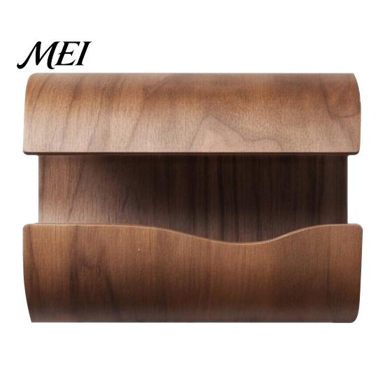 Convenient Tissue Organizer for Vanity Box Holder, Natural Wood Storage Organizer, Decorative Rectangular Sturdy Wooden Dormitory Dispenser,