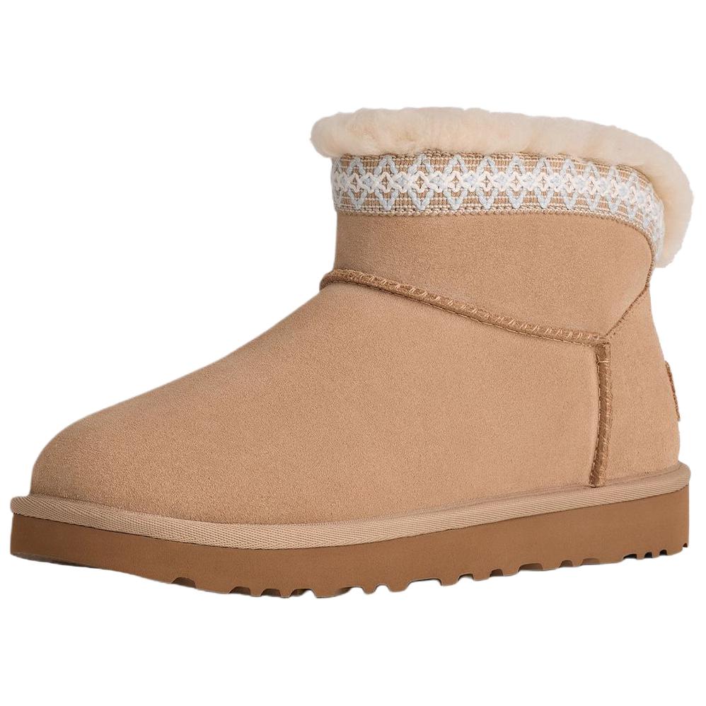 Women's Boots UGG CLASSIC ULTRA MINI Cow Split Leather Snow Boots Women's