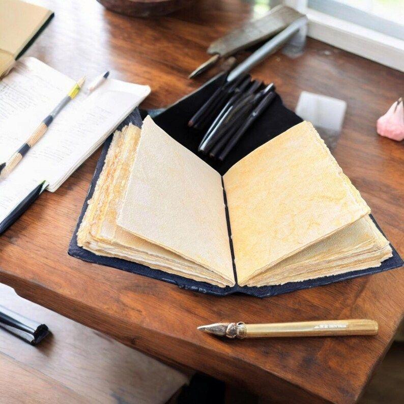 Глаз Кожаный дневник Блокнот Альбом для рисования Винтажная антикварная бумага Декл, Книга теней, Жуткий Гримуар Колдовство 5x7Дневник