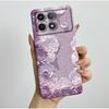 Ударопрочный чехол для телефона Xiaomi Poco X6 Pro 5G Redmi K70E Красивые Бабочки Цветы Мягкий ТПУ Корпус Poco X6Pro Бампер Задняя Крышка