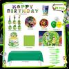 Cartoon Party Decorations & Cartoon Party Tableware Set - Cartoon Birthday Banner Balloons Plates Napkins etc Cartoon Birthday Party Supplies for Kids