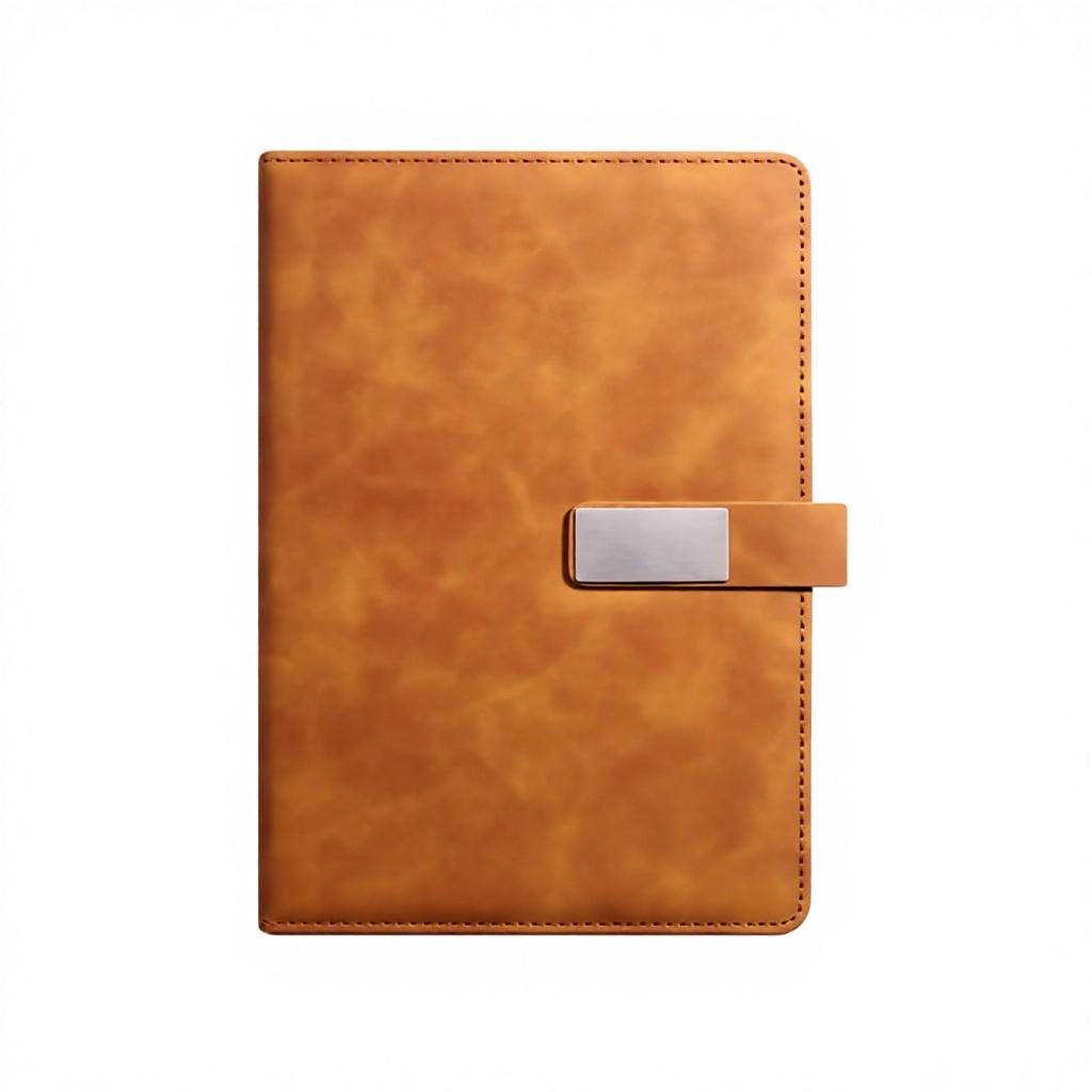 Custom Logo School & Business Notebook Set Wired Glue Bound PU Leather Cover Notepad Gift for Students and Professionals