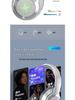 Новая светящаяся игровая Bluetooth-гарнитура накладного типа с мощными басами