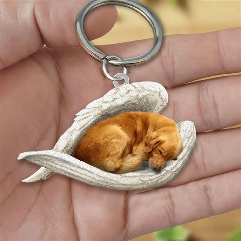Pet Keychain Jewelry Gift Keyring For Women Car Keyring Dog Pendant Dog Key Chains Animal Keychain