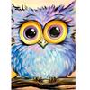 DIY Owl 5D Diamond Painting Full Round Drill Animal Diamond Embroidery Cross Stitch Mosaic Resin Crafts Kit Wall Art Home Decor