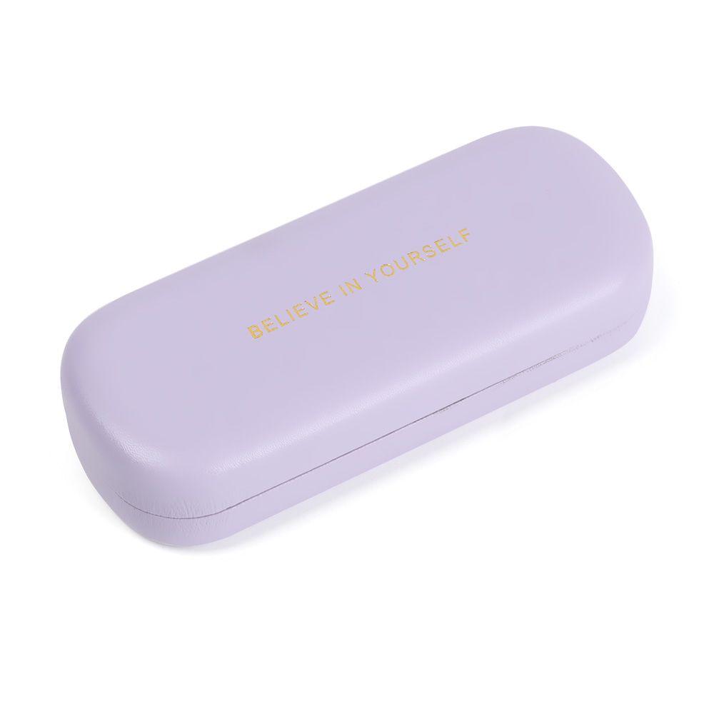 Fashion Waterproof Portable Glasses Box PU Leather Large Capacity Eyeglasses Case