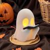 Halloween Ghost Reading Book Lamp Ghost Reading Book Led Night Light Halloween Party Decorations Indoor Halloween Centerpieces