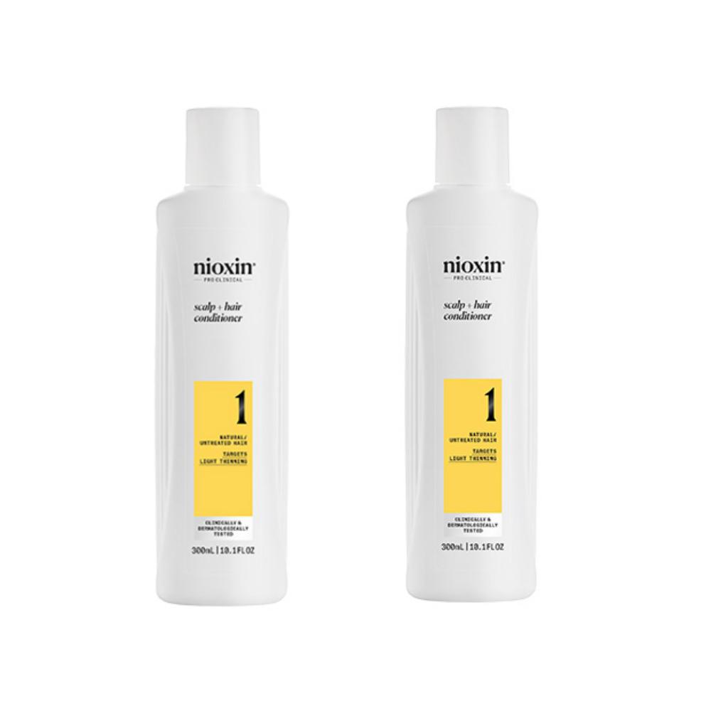 Nioxin Scalp + Hair Conditioner No.1 2 pcs 300ml
