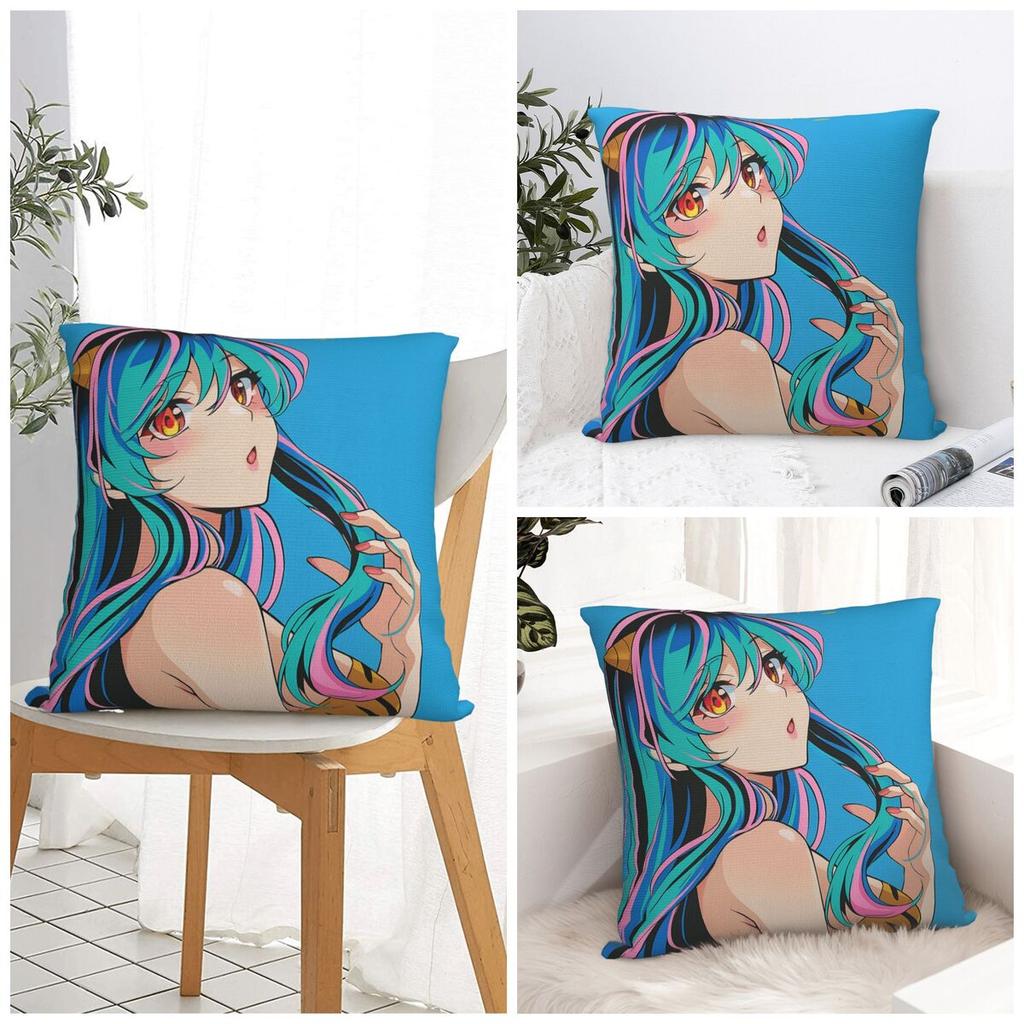 Наволочка Urusei Yatsura Аниме На заказ Чехол для подушки Новинка Наволочка для офиса Автомобиля Дома Декоративные наволочки