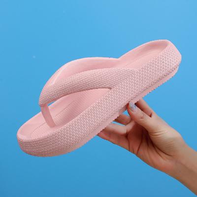 Топтан Яз Танга Шлепанцы Терлик Ачик Пладж Сандалетлери Ева Рахат Дуз Платформа Рахат Аяккабылар Кадынлар Чифт Калын Табанлы