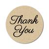 Darling Souvenir DIY 1.6 Inches Round Text Calligraphy Thank You Invitation Stickers Gift-45