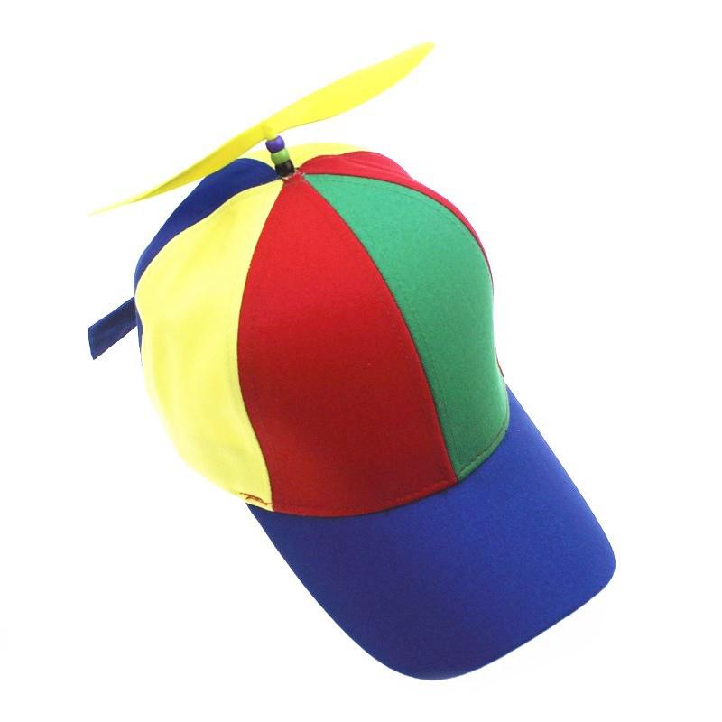 Детская съемная кепка-стрекоза с пропеллером 2026 года - Бейсболка для защиты от солнца для родителей и детей на весну/лето