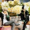 15CM Anime WIND BREAKER Sakura Haruka Figure Kaji Ren Sitting Noodle Stopper PVC Anime Action Figure Decoration Model Durable Toys Doll
