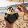Heat Insulation Weight Lifting Ice Cream Cup Stand Gym Themed Frozen Dessert Sleeve  Beach
