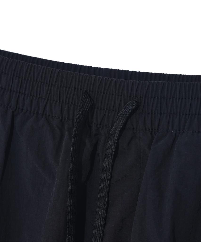 RAYFIKERS Wide Cargo Parachute Pants Mq2Pu364_Black