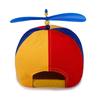 Rainbow Color Helicopter Propeller Cap Hat For School Boy