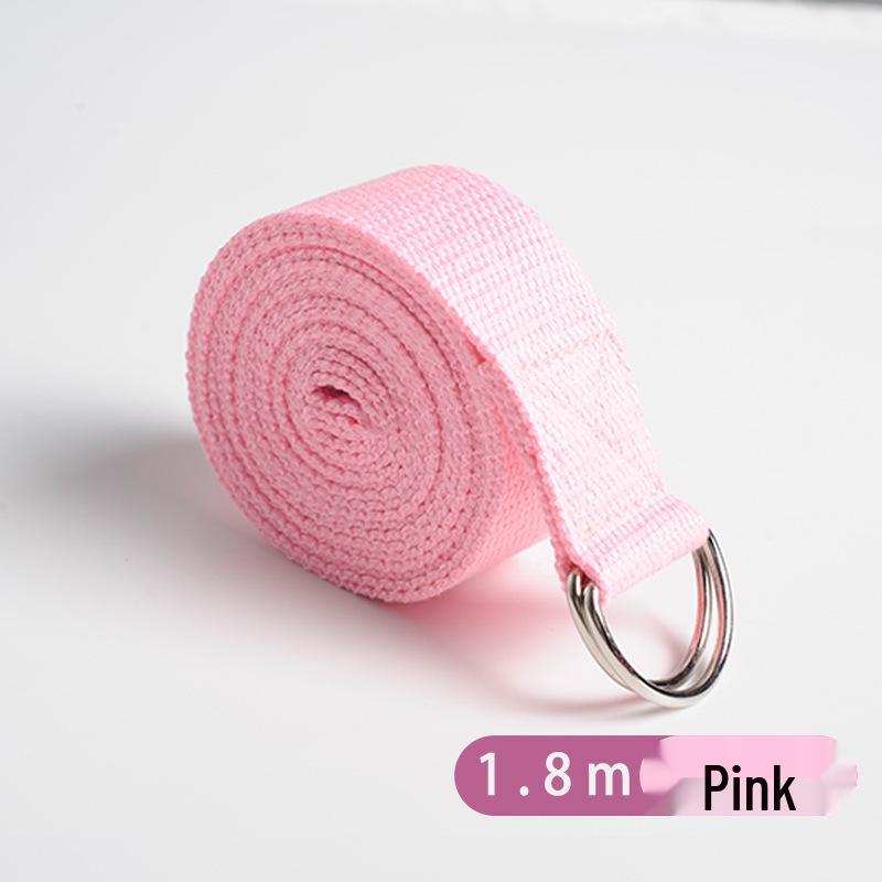 Ремень для растяжки для йоги - Износостойкий, Удлиненная длина 183 см для гибкости и поддержки